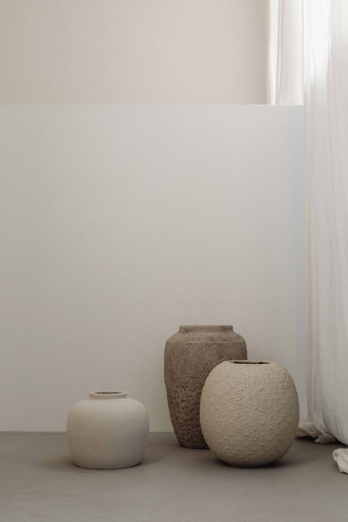 Natur Vase beigetoene Verstaendnis